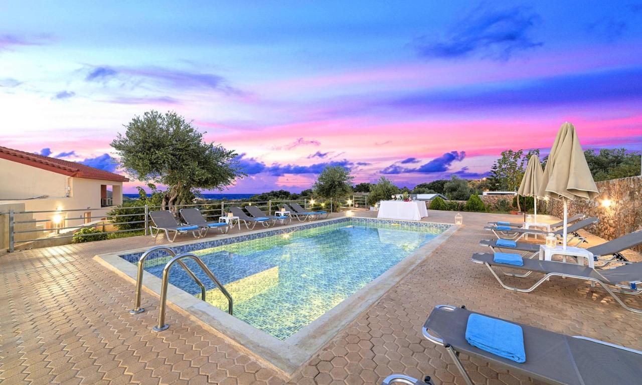 Aqua Blue Villas With Heated Pool Mathes Ngoại thất bức ảnh
