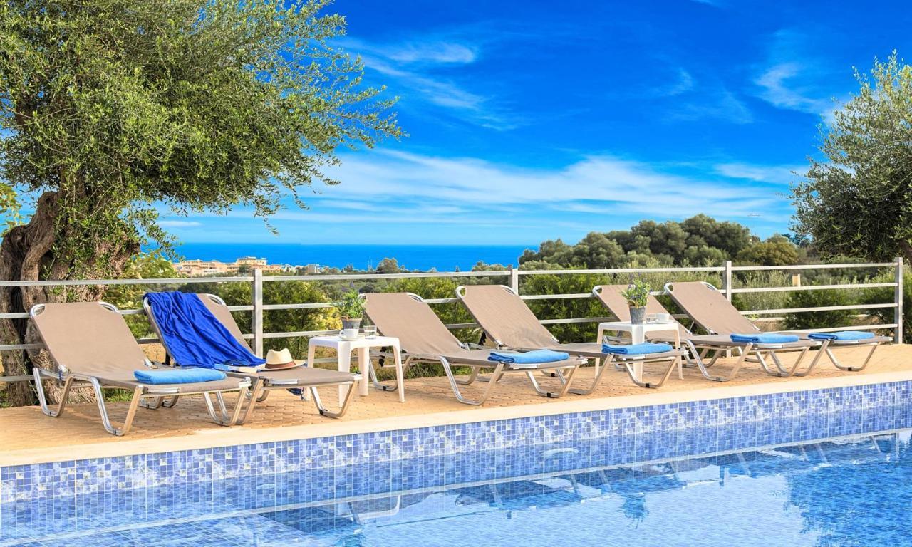 Aqua Blue Villas With Heated Pool Mathes Ngoại thất bức ảnh